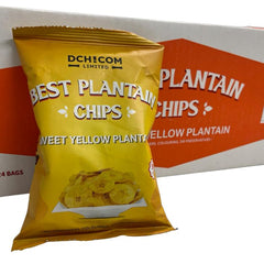 Sweet Yellow Plantain Chips - Dchicom | Crispy & Delicious Snack