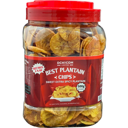 Sweet Yellow Plantain Chips | Dchicom - Crispy & Delicious