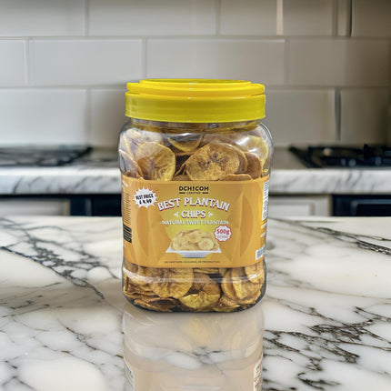 Sweet Yellow Plantain Chips - Dchicom | Crispy & Delicious Snack