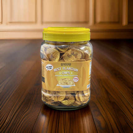 Sweet Yellow Plantain Chips - Dchicom | Crispy & Delicious Snack