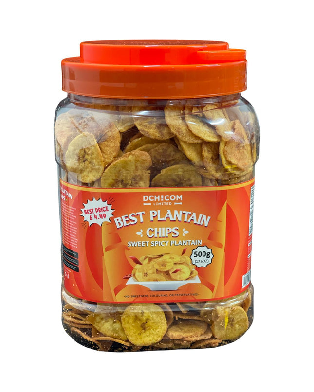 Sweet Yellow Plantain Chips | Dchicom - Crispy & Delicious