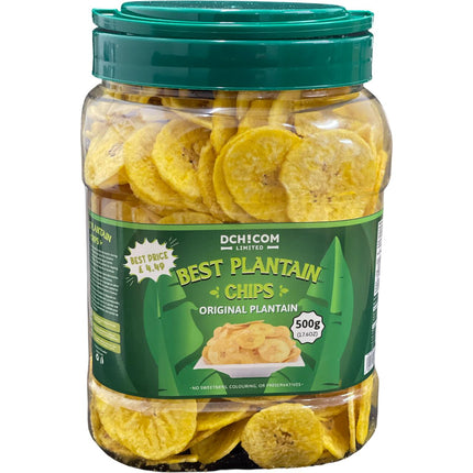 Delicious Green Plantain Chips | Dchicom's Crispy Snacks