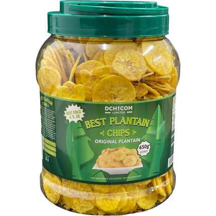 Delicious Green Plantain Chips by DCHICOM | Healthy Snack