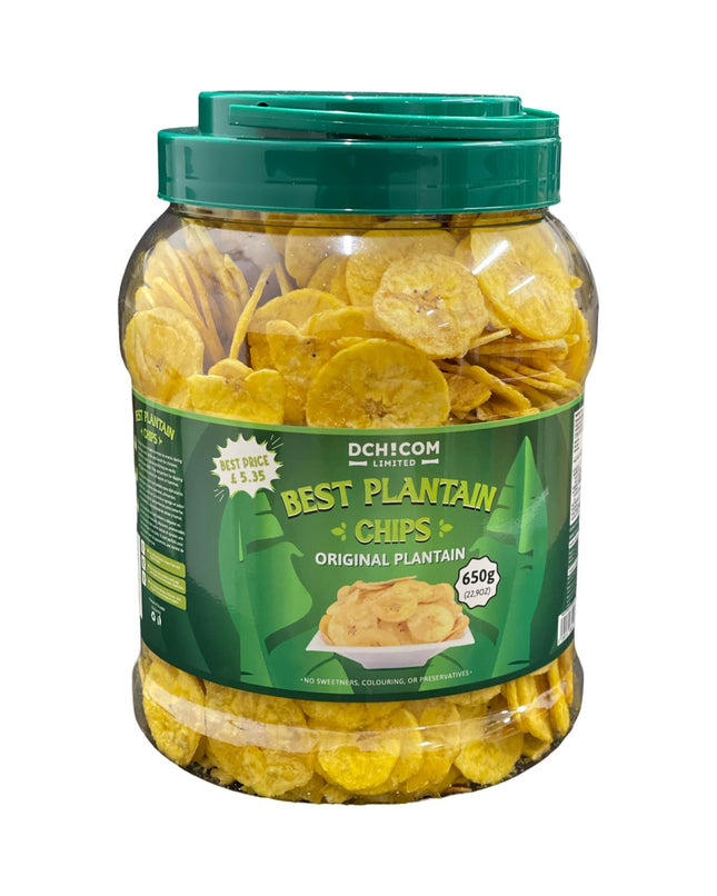 Delicious Green Plantain Chips by DCHICOM | Healthy Snack