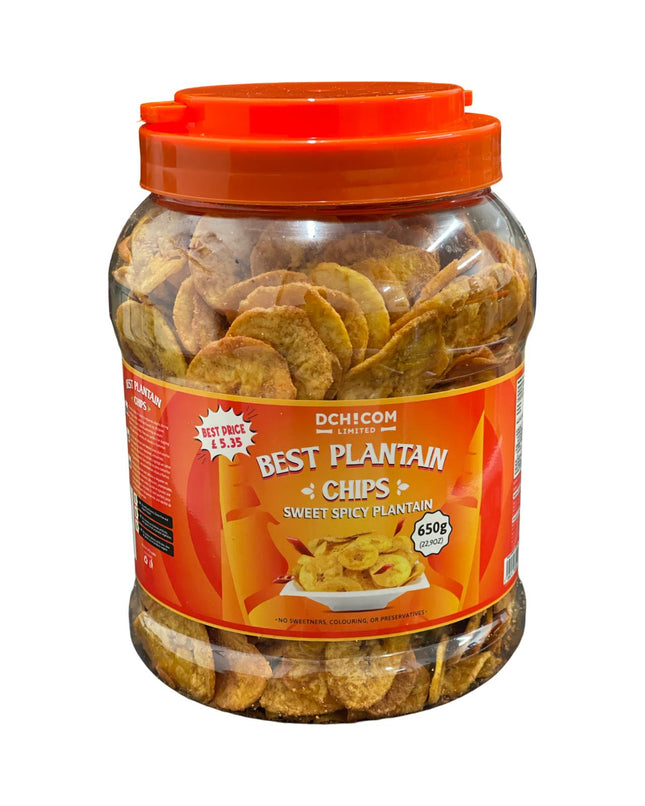 Sweet Yellow Plantain Chips | Dchicom - Crispy & Delicious
