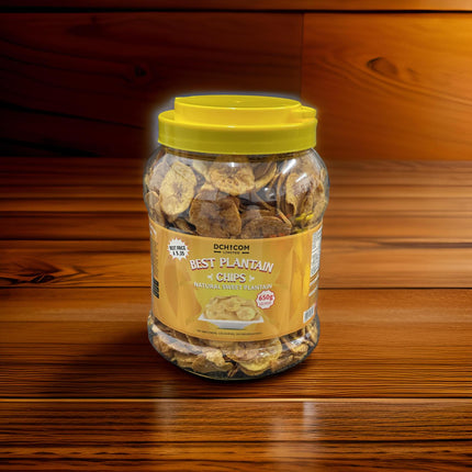Sweet Yellow Plantain Chips - Dchicom | Crispy & Delicious Snack