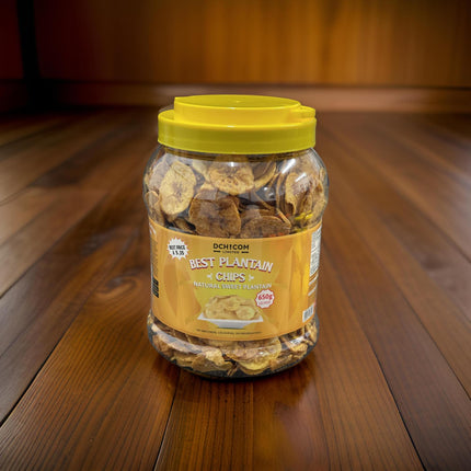 Sweet Yellow Plantain Chips - Dchicom | Crispy & Delicious Snack