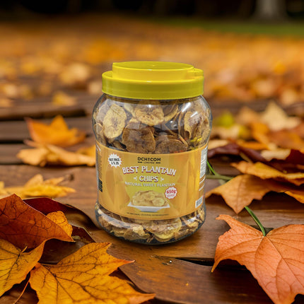 Sweet Yellow Plantain Chips - Dchicom | Crispy & Delicious Snack