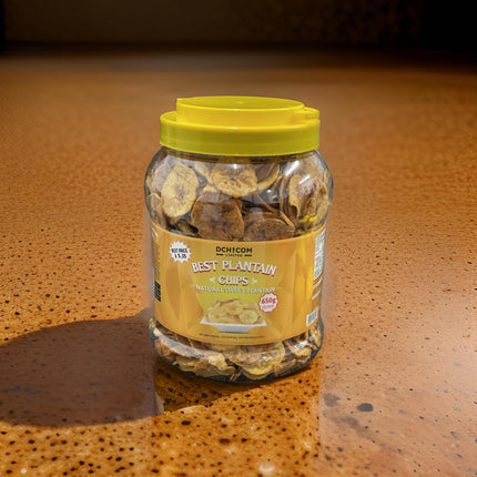 Sweet Yellow Plantain Chips - Dchicom | Crispy & Delicious Snack