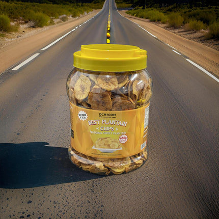 Sweet Yellow Plantain Chips - Dchicom | Crispy & Delicious Snack