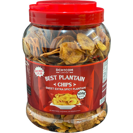 Sweet Yellow Plantain Chips | Dchicom - Crispy & Delicious