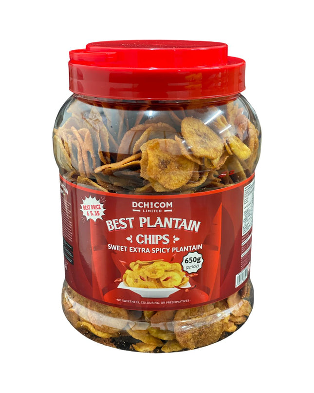 Sweet Yellow Plantain Chips | Dchicom - Crispy & Delicious