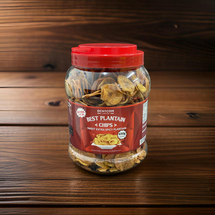 Sweet Yellow Plantain Chips | Dchicom - Crispy & Delicious