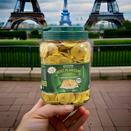 Delicious Green Plantain Chips by DCHICOM | Healthy Snack